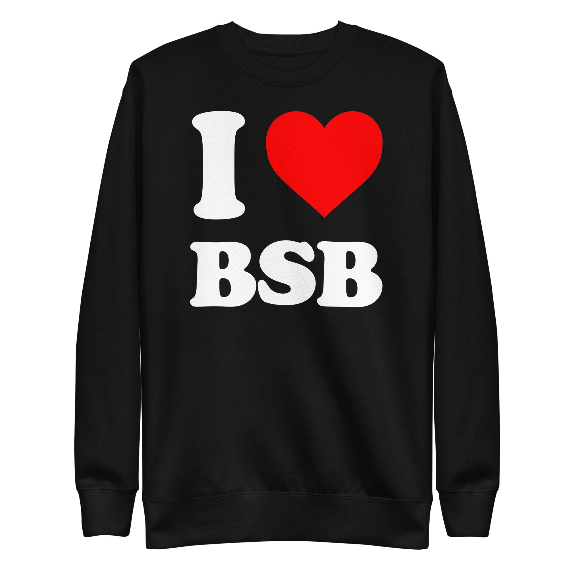 MerchMoment Backstreet Boys - Love BSB Sweatshirt Black