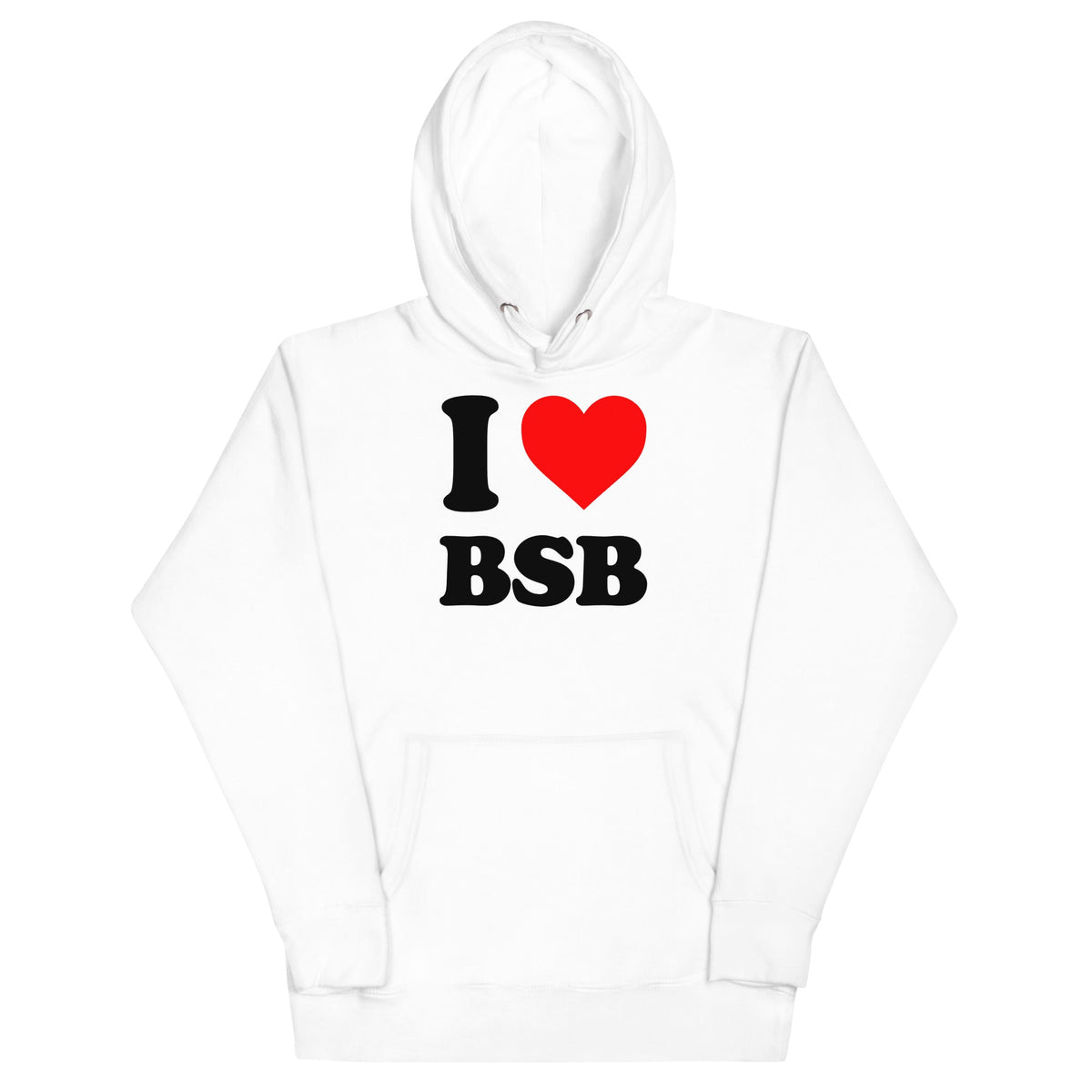 MerchMoment Backstreet Boys - Love BSB White Hoodie White