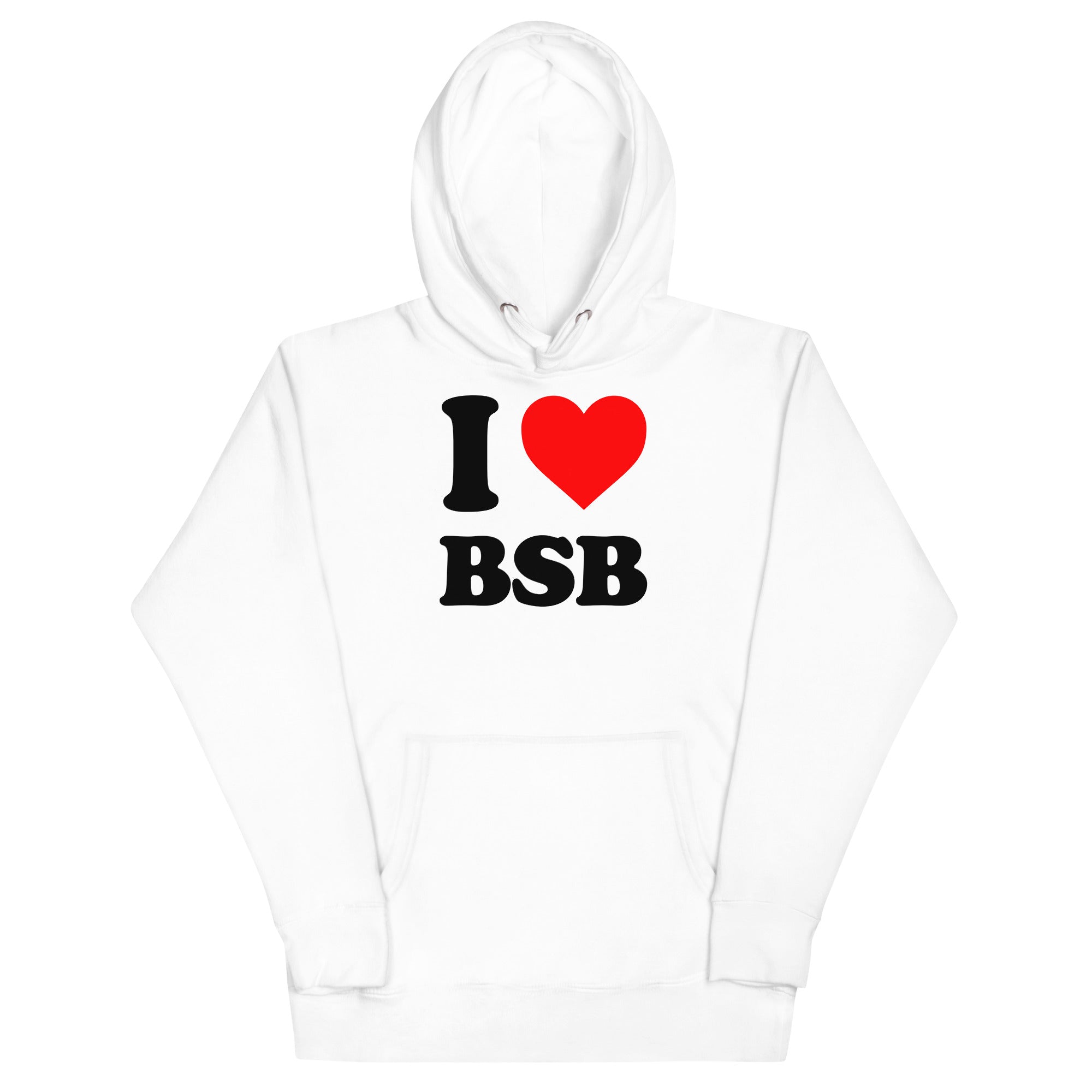 MerchMoment Backstreet Boys - Love BSB White Hoodie White