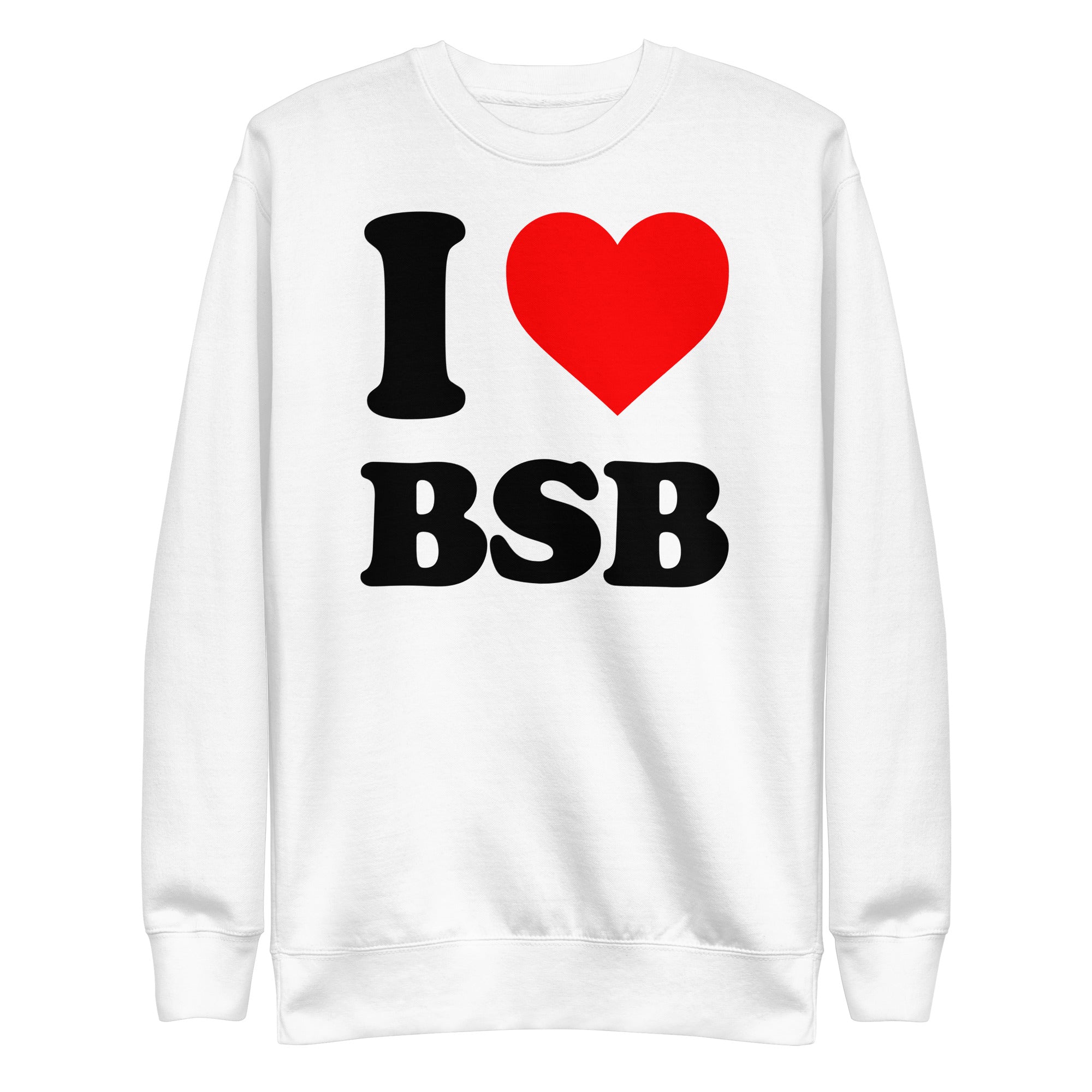 MerchMoment Backstreet Boys - Love BSB White Sweatshirt White