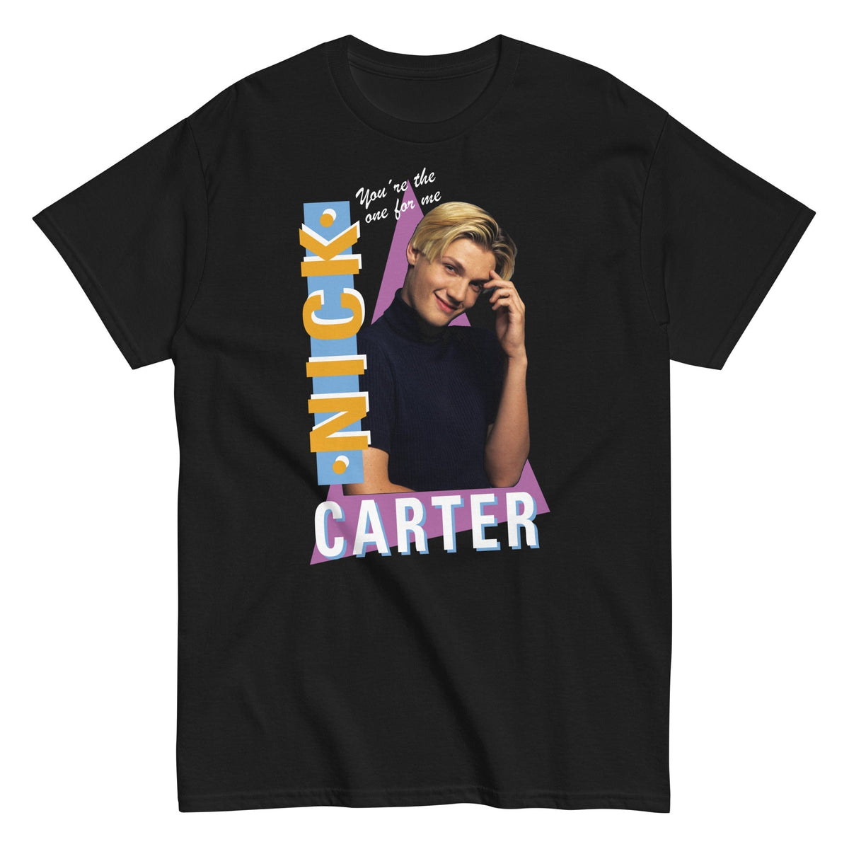 MerchMoment Backstreet Boys - Nick Carter T-Shirt Black