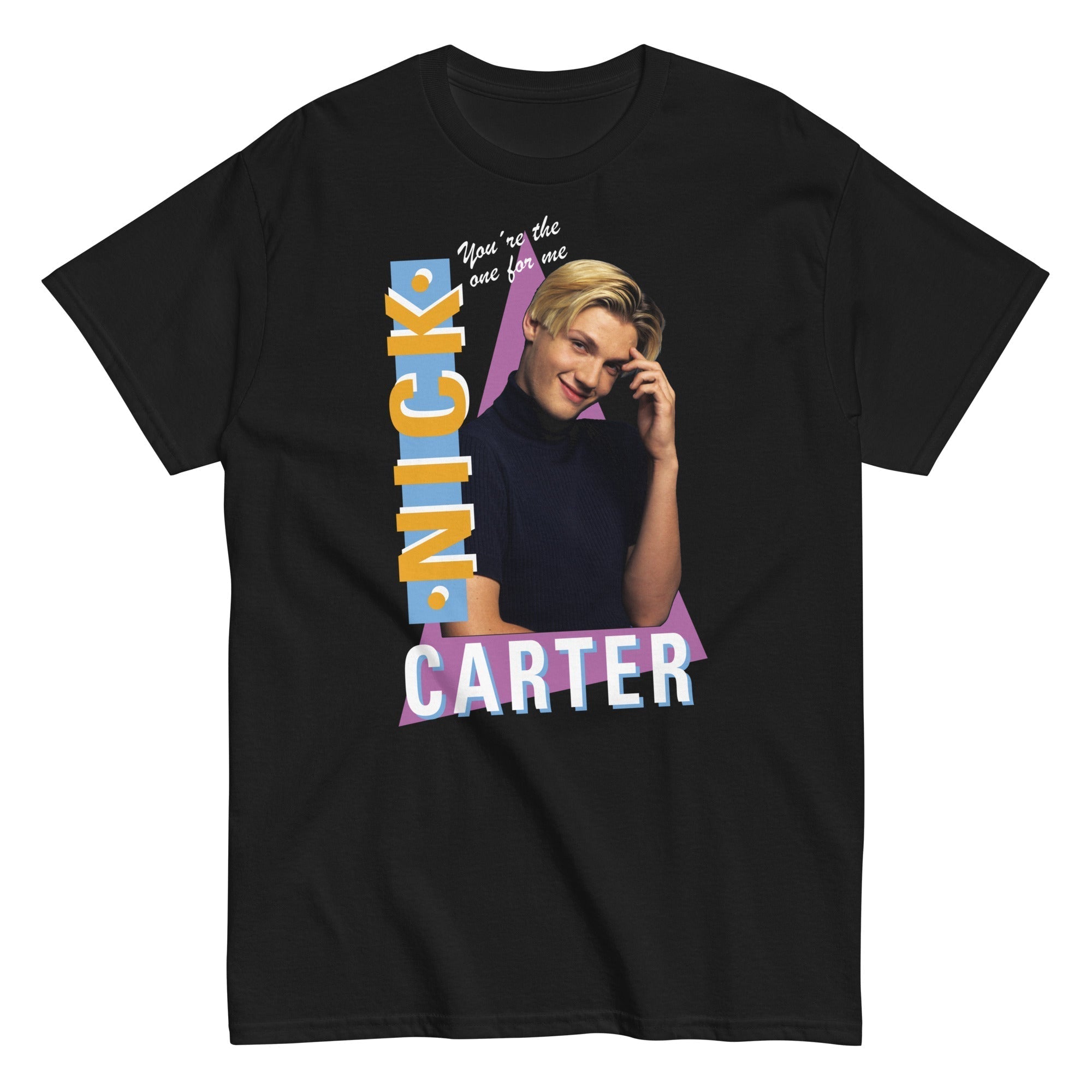 MerchMoment Backstreet Boys - Nick Carter T-Shirt Black