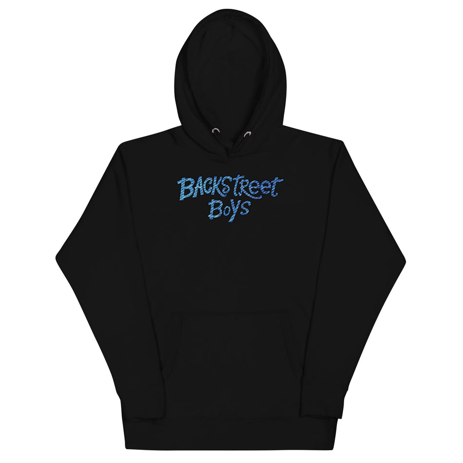 MerchMoment Backstreet Boys - Striped Logo Hoodie Black