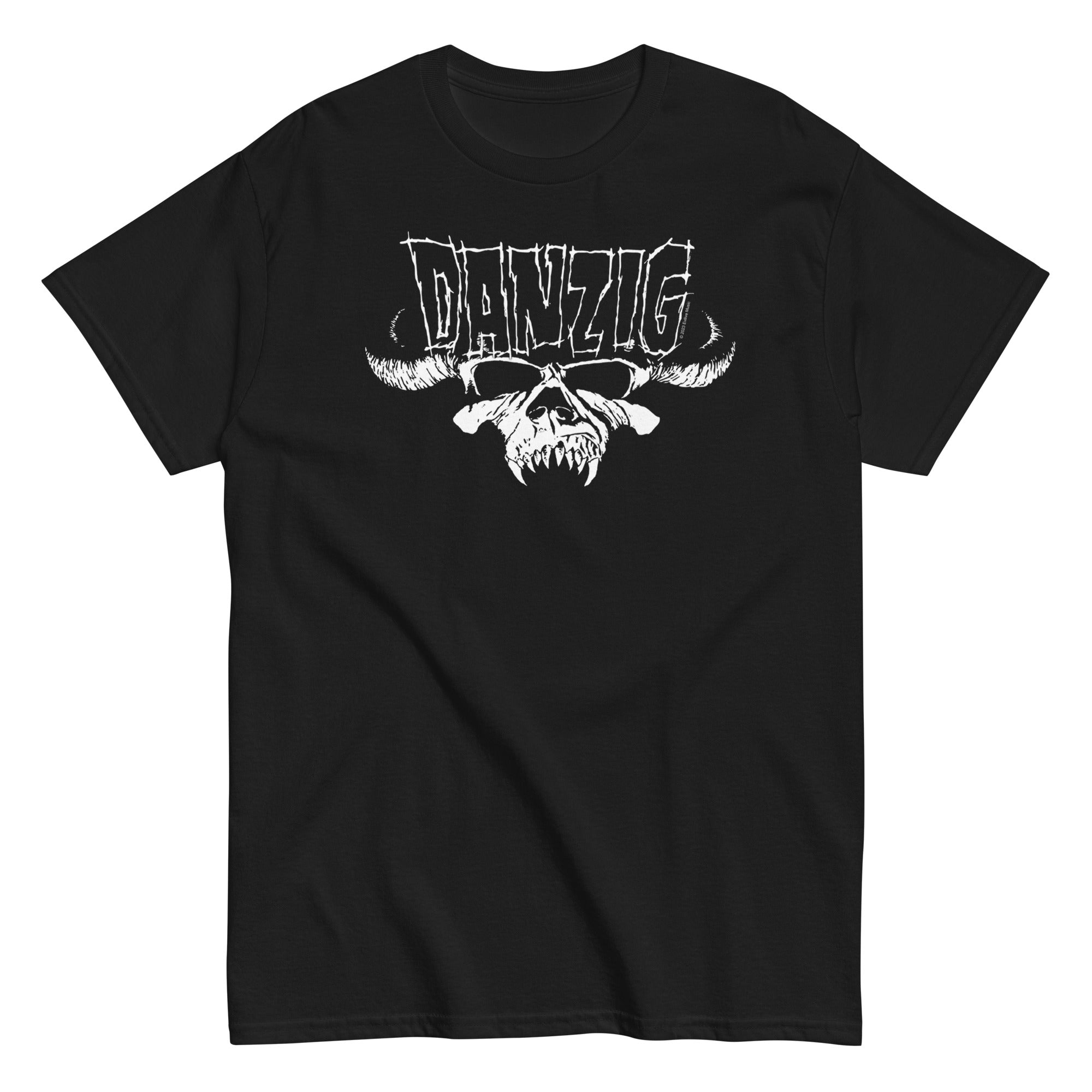 MerchMoment Danzig - Logo Skull T-Shirt Black