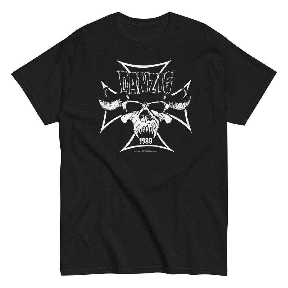 MerchMoment Danzig - Steer Skull T-Shirt Black