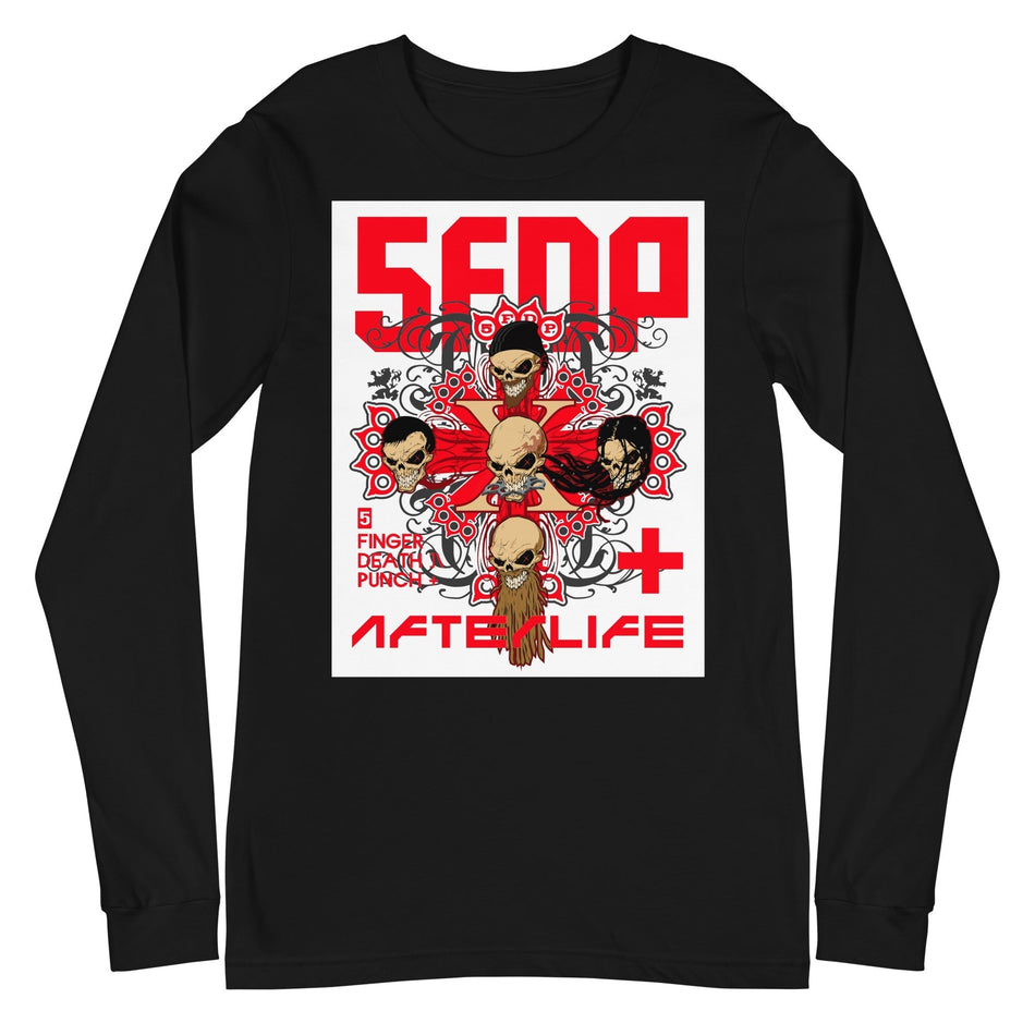 MerchMoment Five Finger Death Punch - 5X Long Sleeve T-Shirt Black