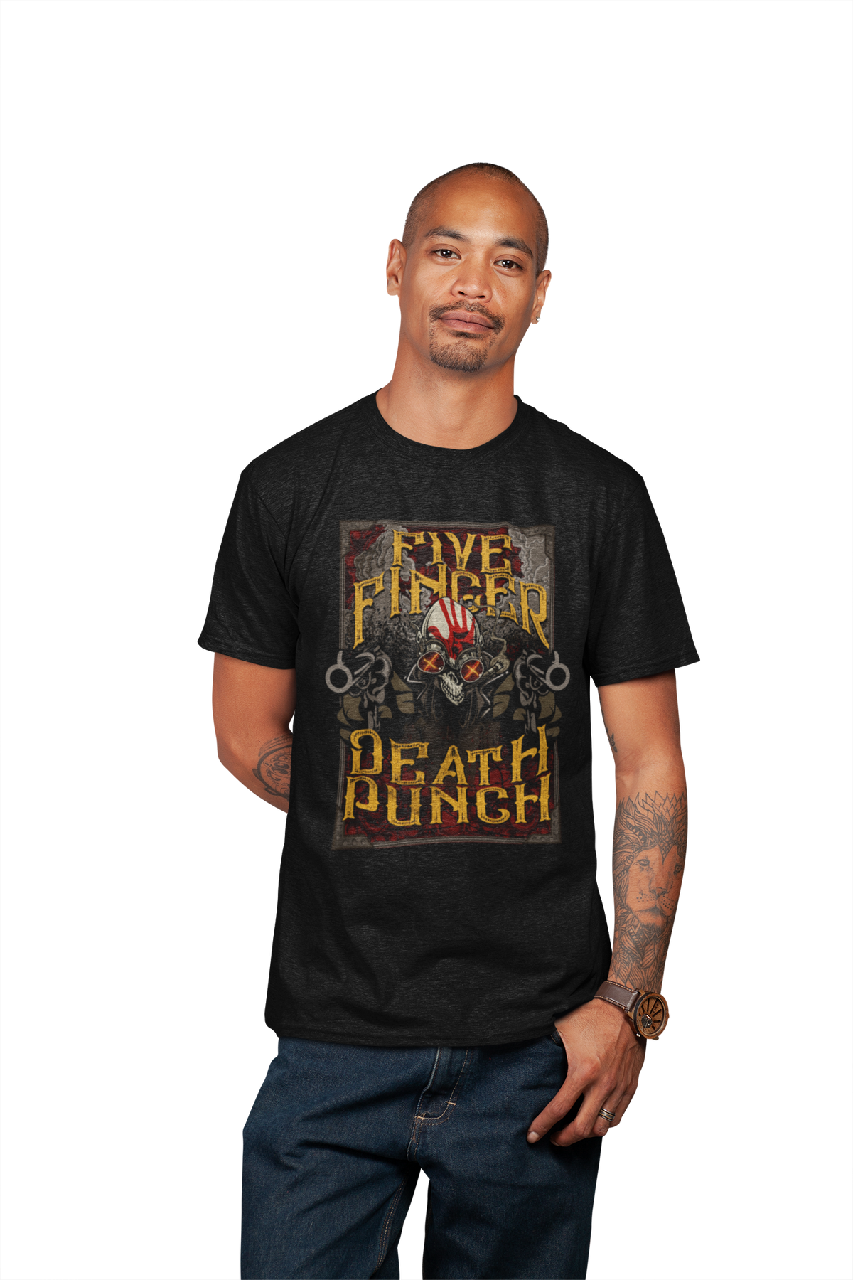 MerchMoment Five Finger Death Punch - Barrels T-Shirt Black
