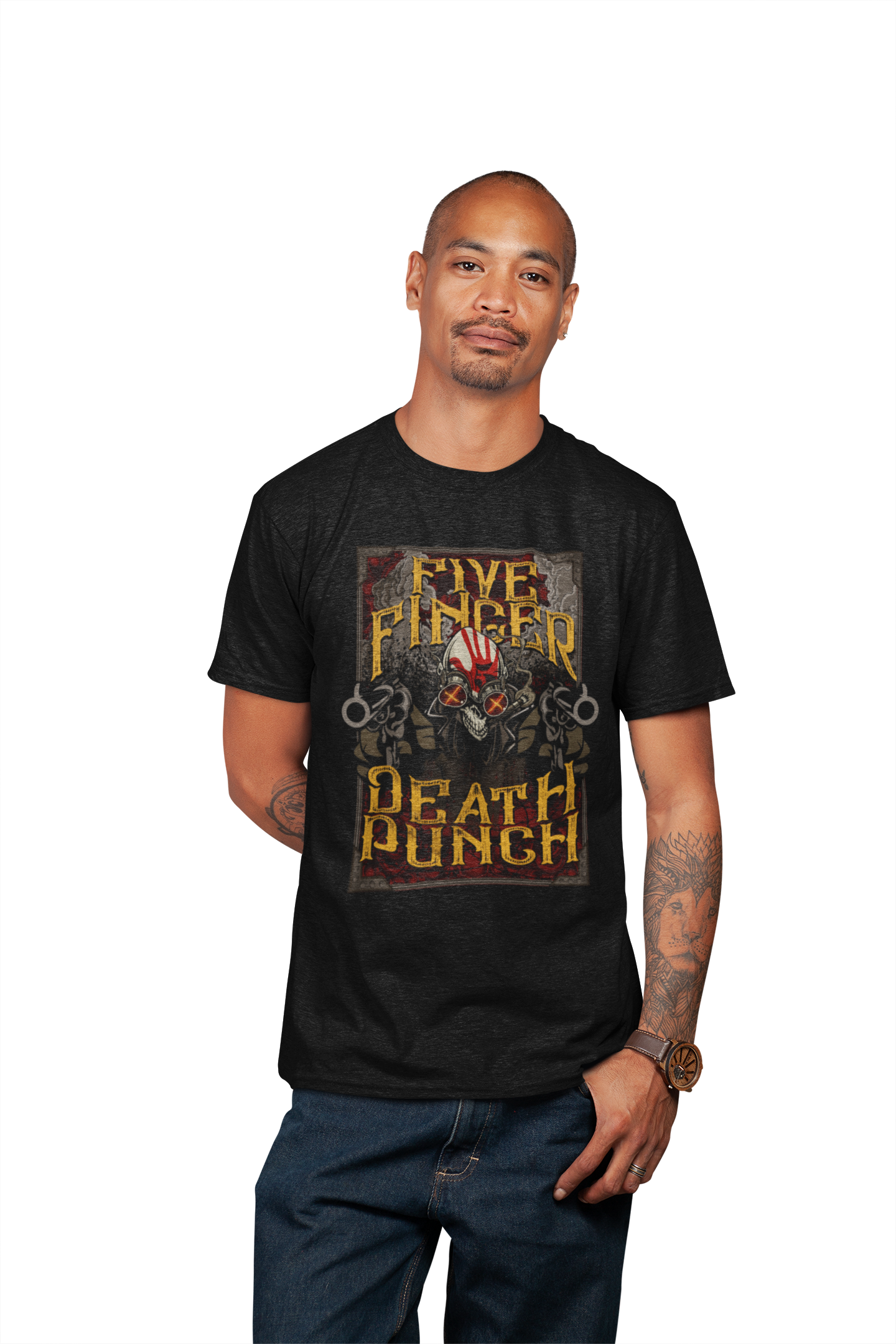 MerchMoment Five Finger Death Punch - Barrels T-Shirt Black