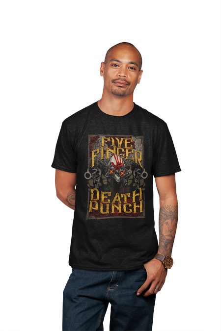 MerchMoment Five Finger Death Punch - Barrels T-Shirt Black