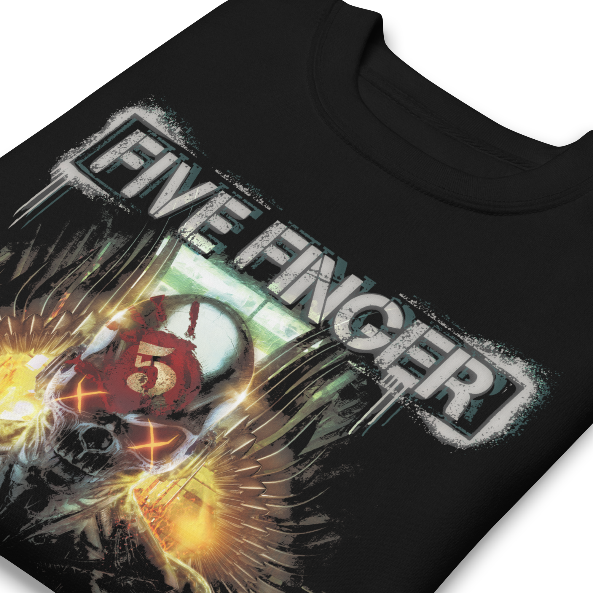 MerchMoment Five Finger Death Punch - Bot Heaven Sweatshirt Black