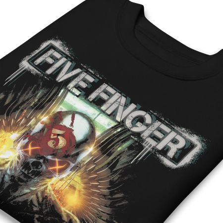 MerchMoment Five Finger Death Punch - Bot Heaven Sweatshirt Black