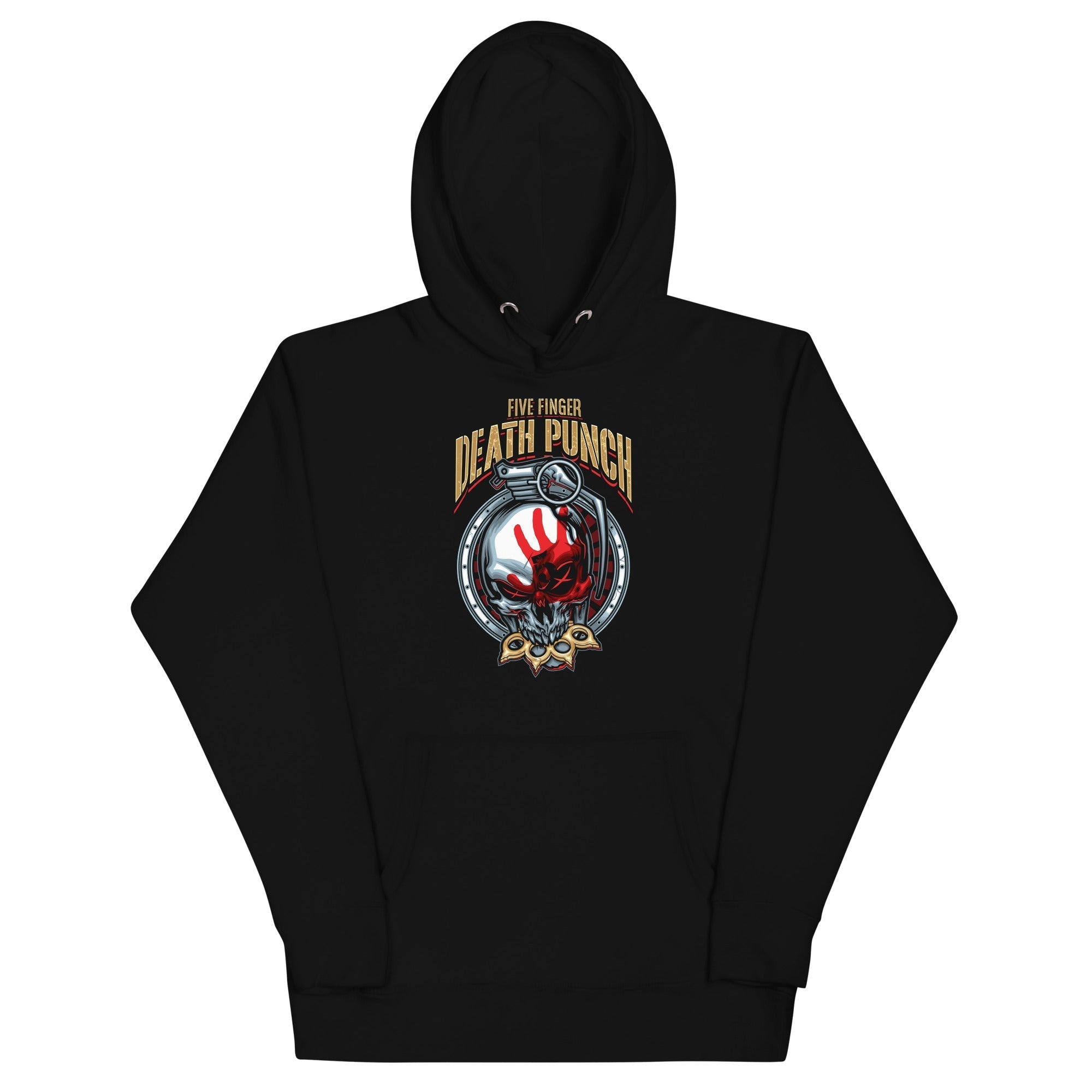 MerchMoment Five Finger Death Punch - Brass Knuckle Hoodie Black