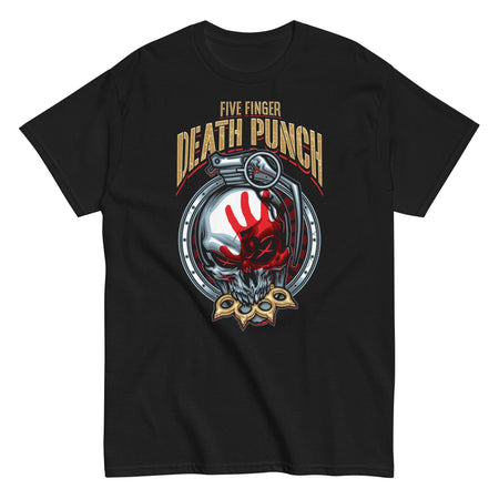 MerchMoment Five Finger Death Punch - Brass Knuckle T-Shirt Black