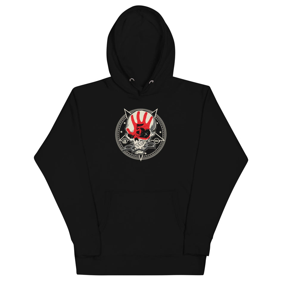 MerchMoment Five Finger Death Punch - Circle Logo Hoodie Black