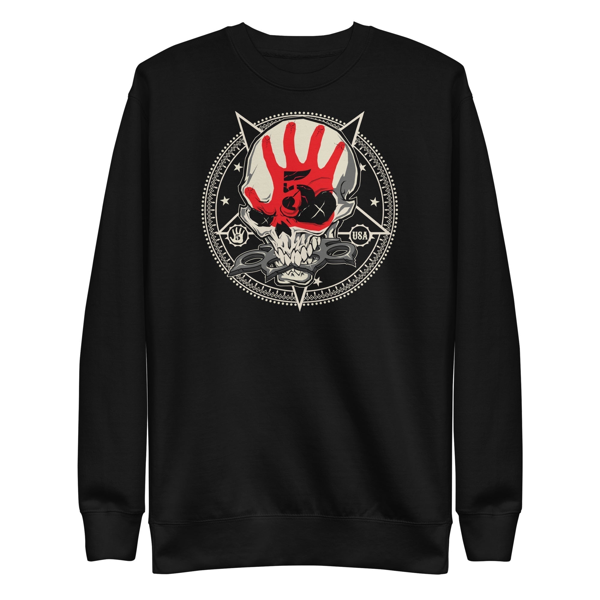 MerchMoment Five Finger Death Punch - Circle Logo Sweatshirt Black