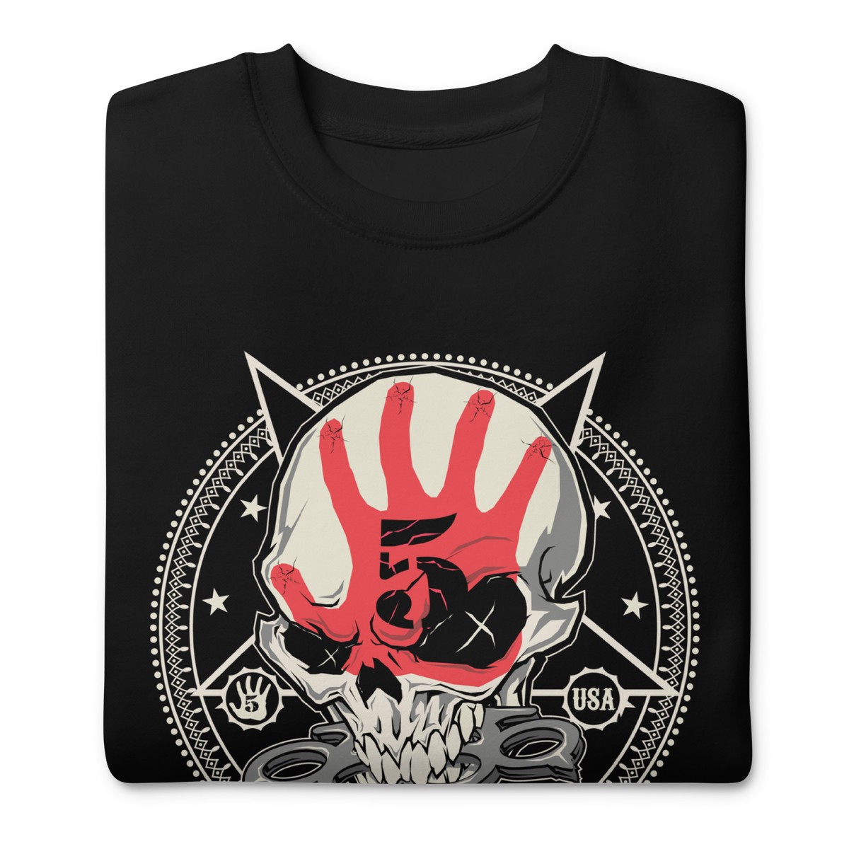 MerchMoment Five Finger Death Punch - Circle Logo Sweatshirt Black