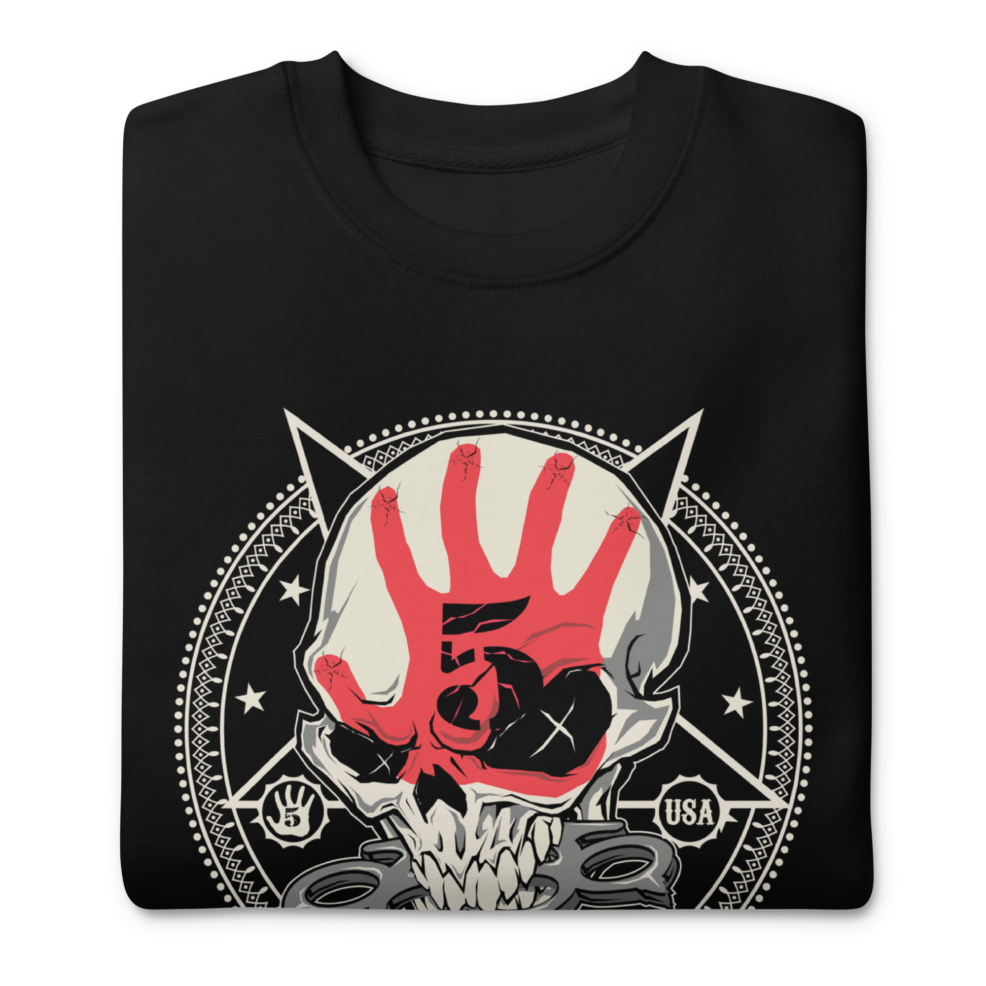 MerchMoment Five Finger Death Punch - Circle Logo Sweatshirt Black