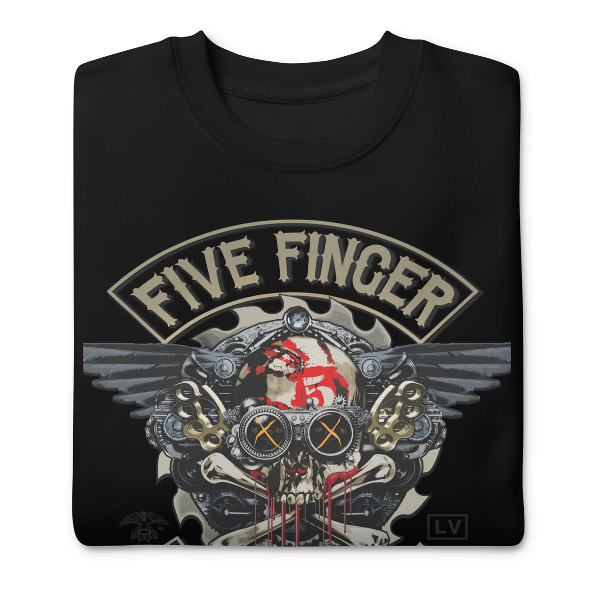 MerchMoment Five Finger Death Punch - Crossbones Sweatshirt Black