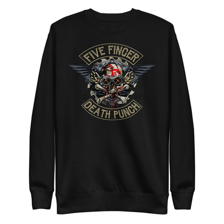 MerchMoment Five Finger Death Punch - Crossbones Sweatshirt Black