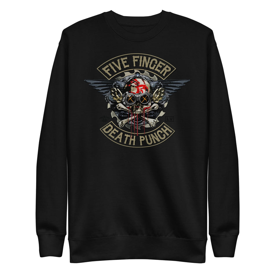 MerchMoment Five Finger Death Punch - Crossbones Sweatshirt Black
