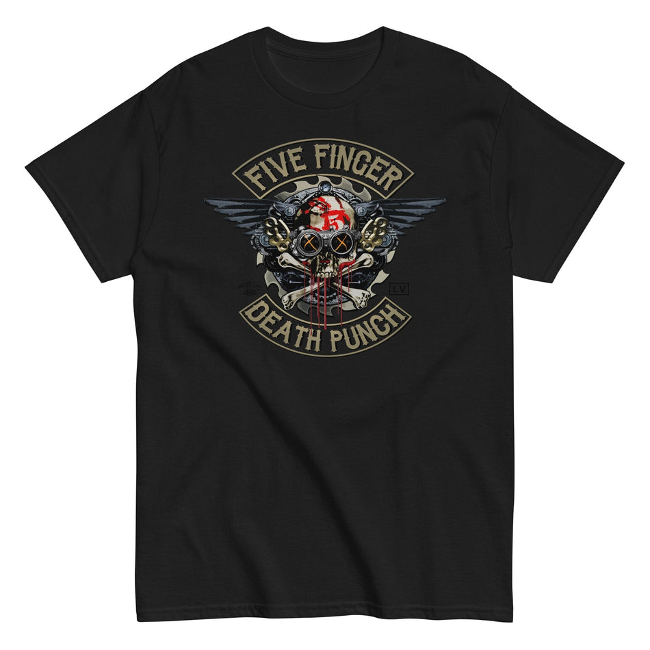 MerchMoment Five Finger Death Punch - Crossbones T-Shirt Black