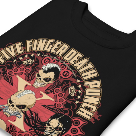 MerchMoment Five Finger Death Punch - Decade of Destruction Sweatshirt Black