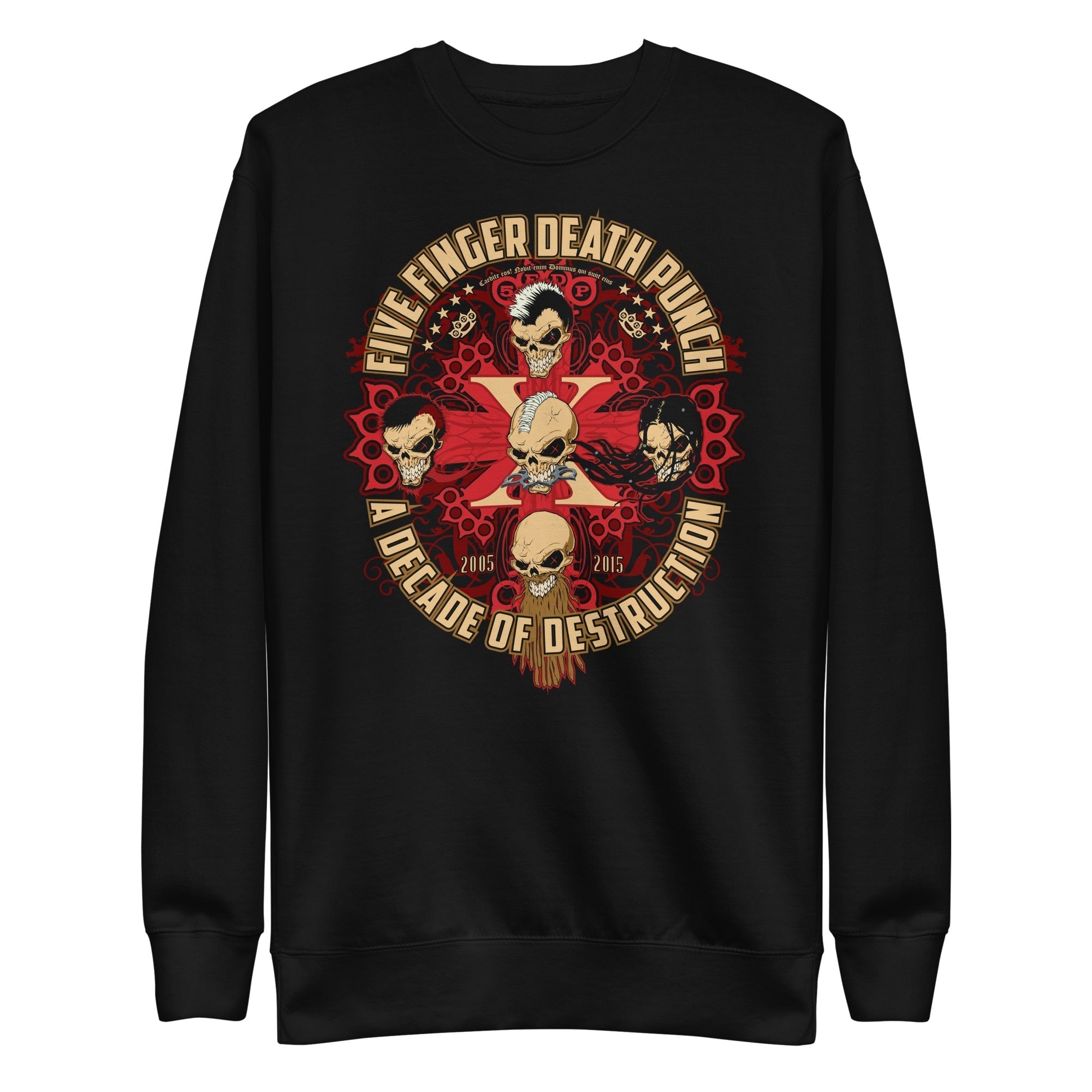 MerchMoment Five Finger Death Punch - Decade of Destruction Sweatshirt Black