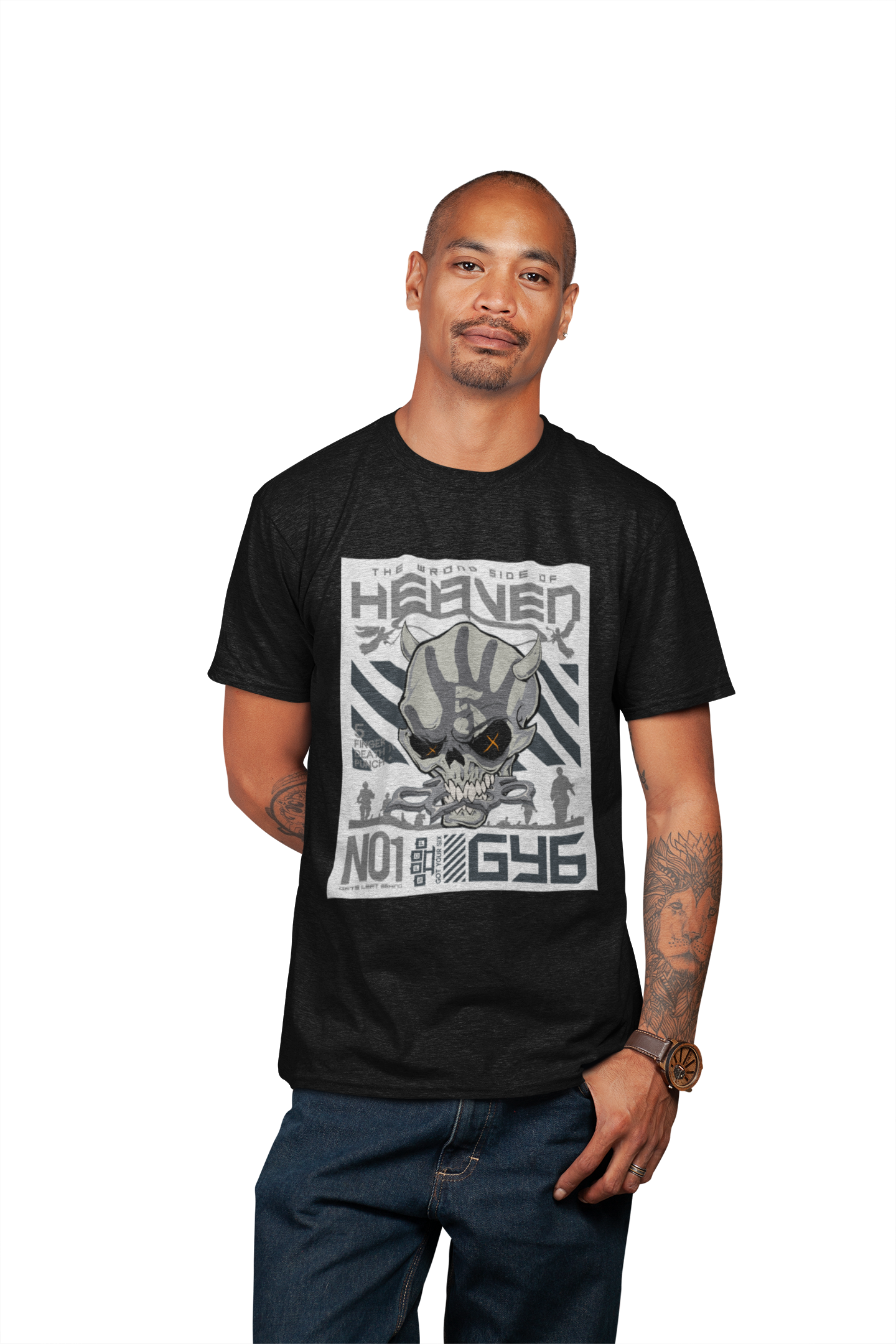 MerchMoment Five Finger Death Punch - GY6 T-Shirt Black