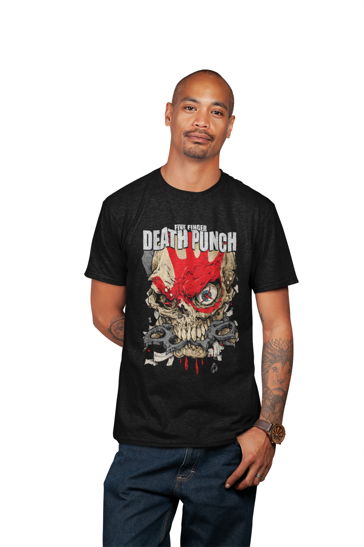 MerchMoment Five Finger Death Punch - Knuckle Sandwich T-Shirt Black