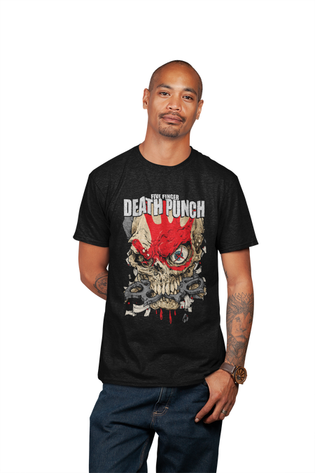 MerchMoment Five Finger Death Punch - Knuckle Sandwich T-Shirt Black