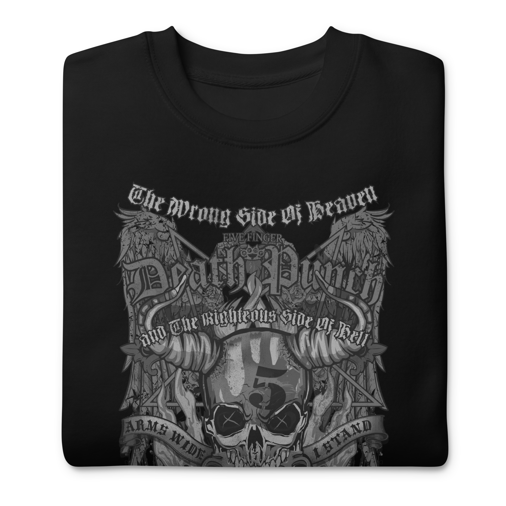 MerchMoment Five Finger Death Punch - Righteous Side of Evil Sweatshirt Black