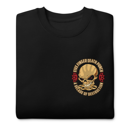 MerchMoment Five Finger Death Punch - Small Logo Sweatshirt Black