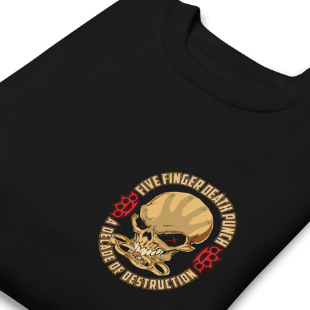 MerchMoment Five Finger Death Punch - Small Logo Sweatshirt Black