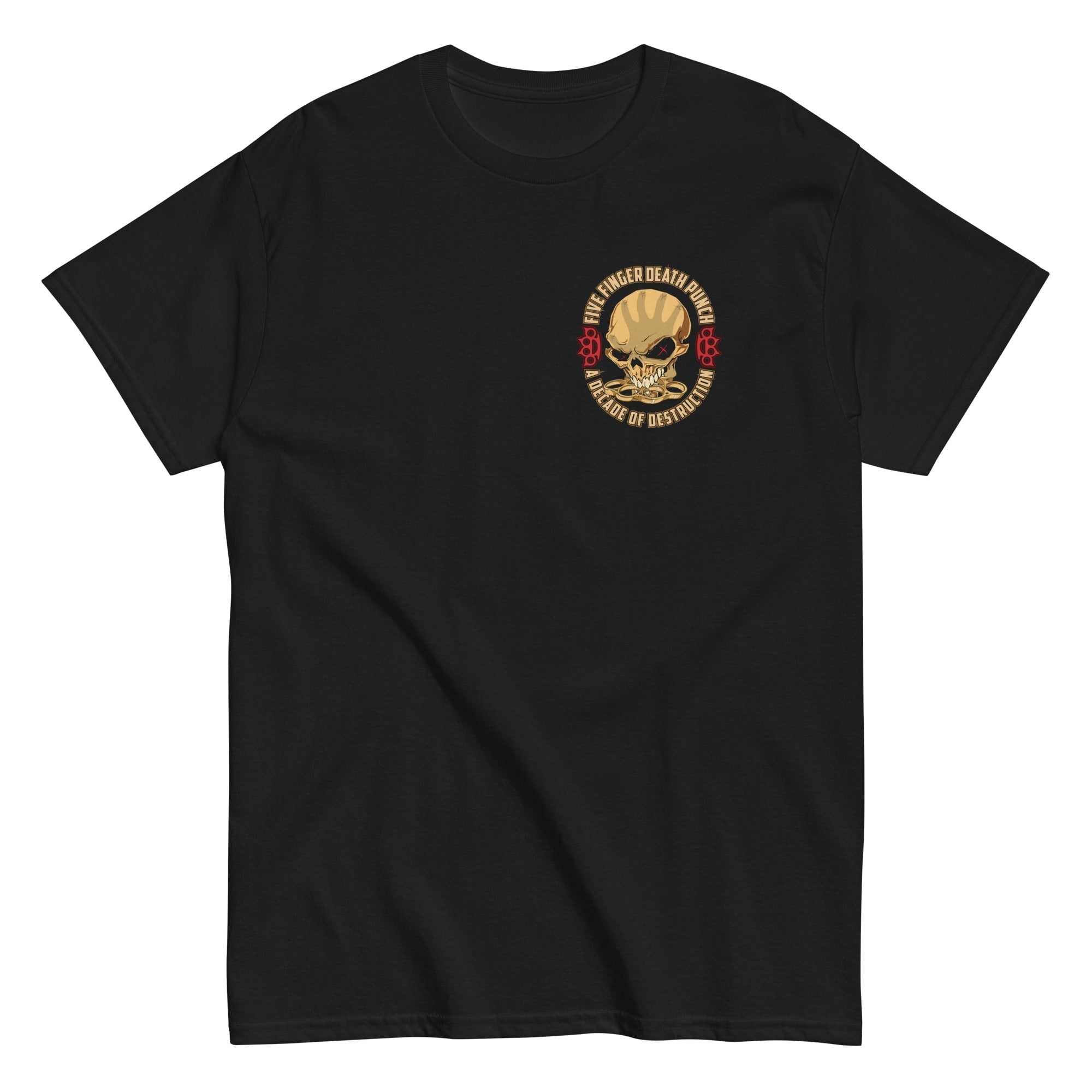 MerchMoment Five Finger Death Punch - Small Logo T-Shirt Black