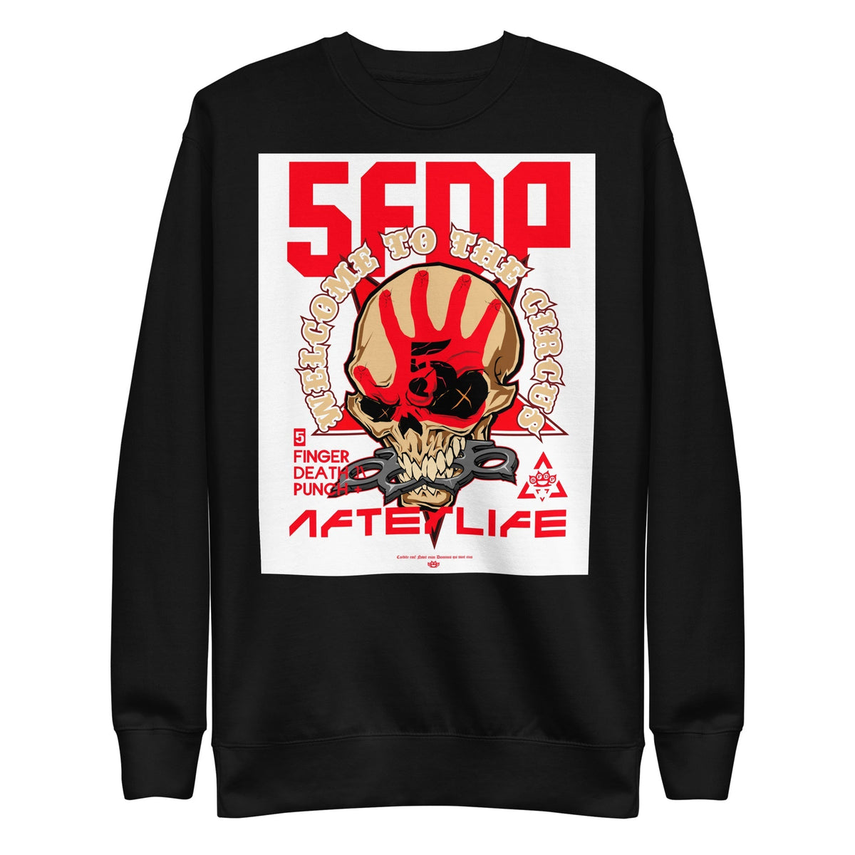 MerchMoment Five Finger Death Punch - Welcome to the Circus Sweatshirt Black