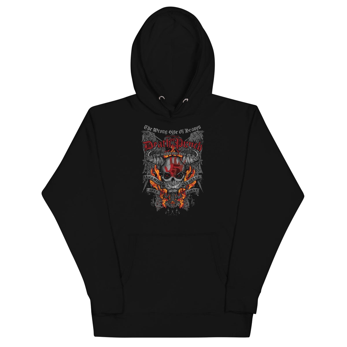 MerchMoment Five Finger Death Punch - Wrong or Righteous Hoodie Black