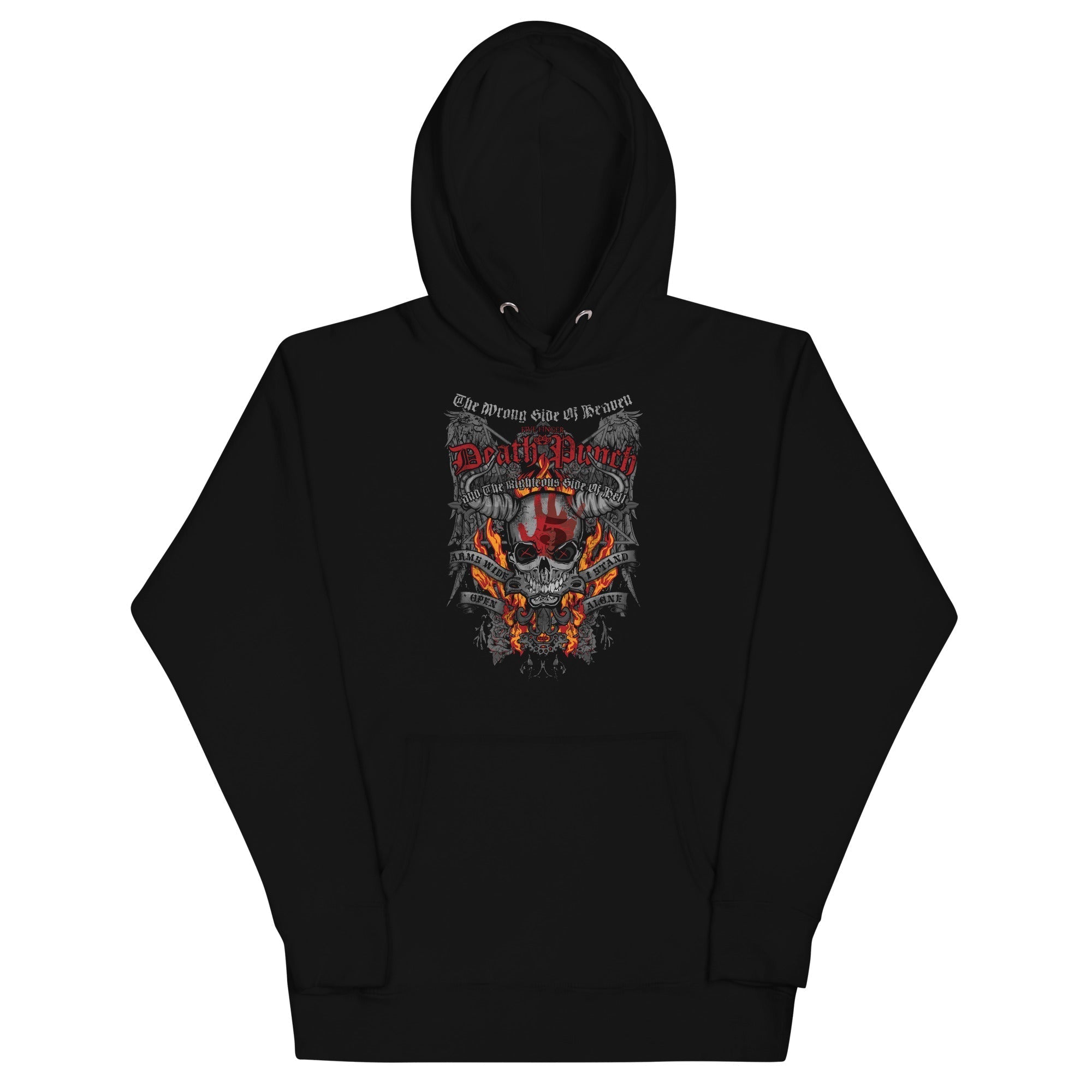 MerchMoment Five Finger Death Punch - Wrong or Righteous Hoodie Black
