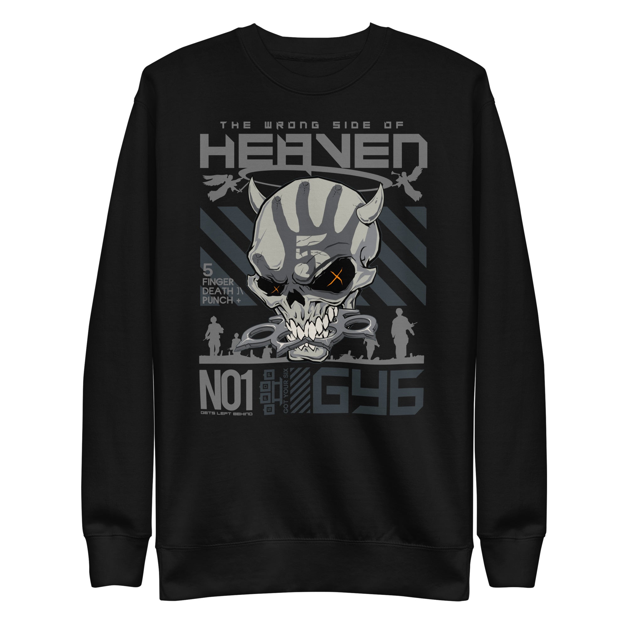 MerchMoment Five Finger Death Punch - Wrong Side of Heaven Sweatshirt Black