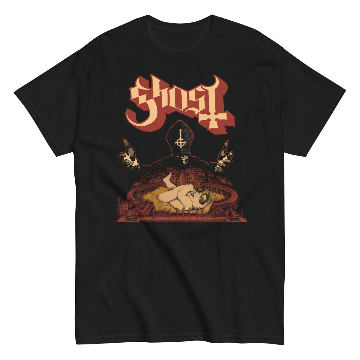 MerchMoment Ghost - Beneath the Alter T-Shirt Black