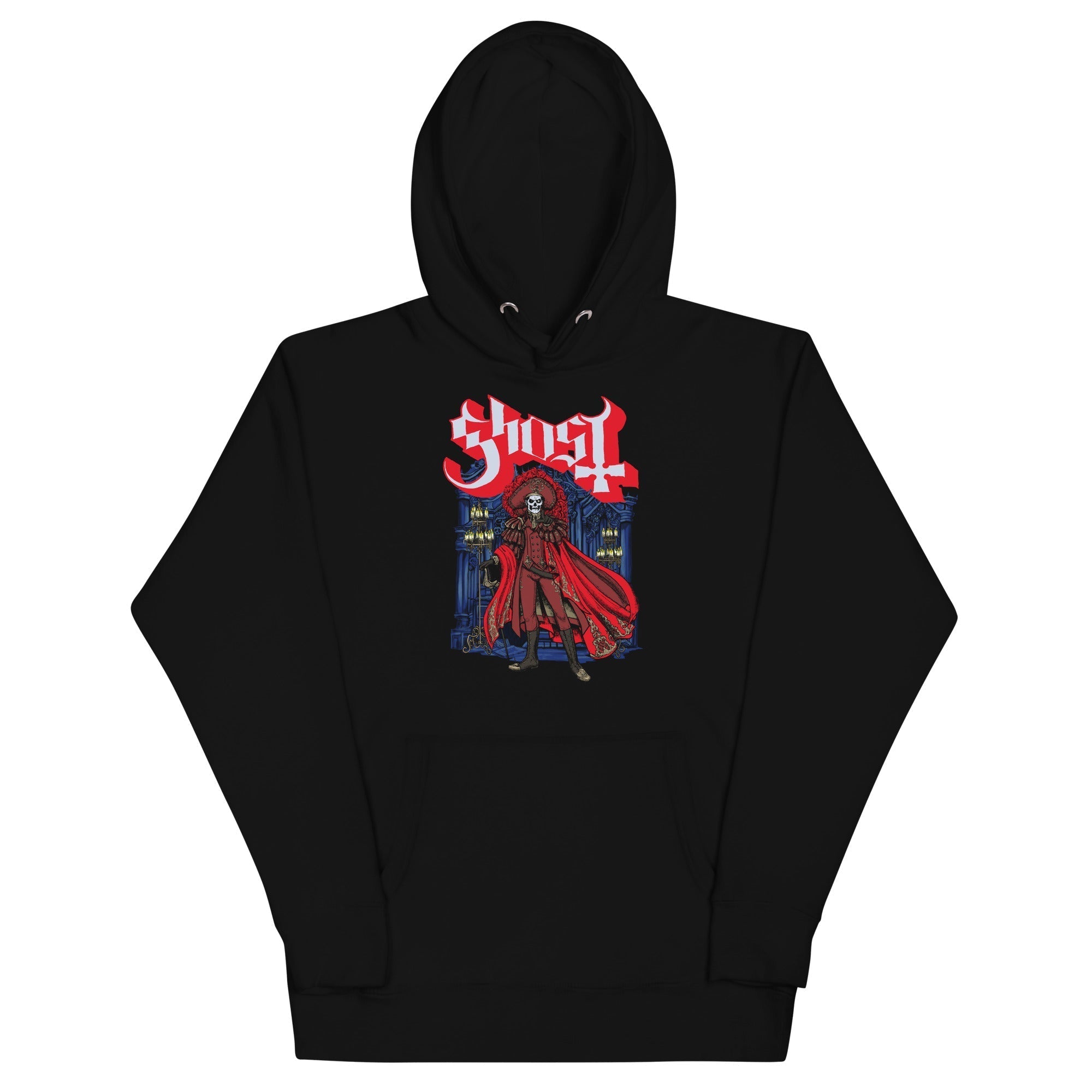 MerchMoment Ghost - Billowing Cape Hoodie Black