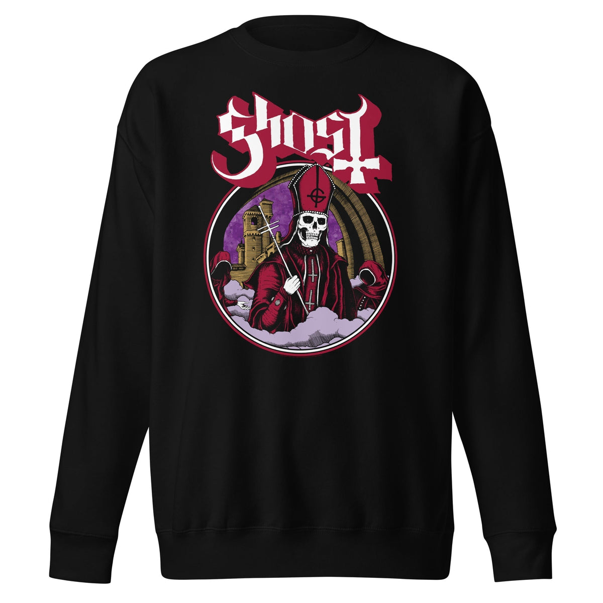 MerchMoment Ghost - Carrying Cross Sweatshirt Black