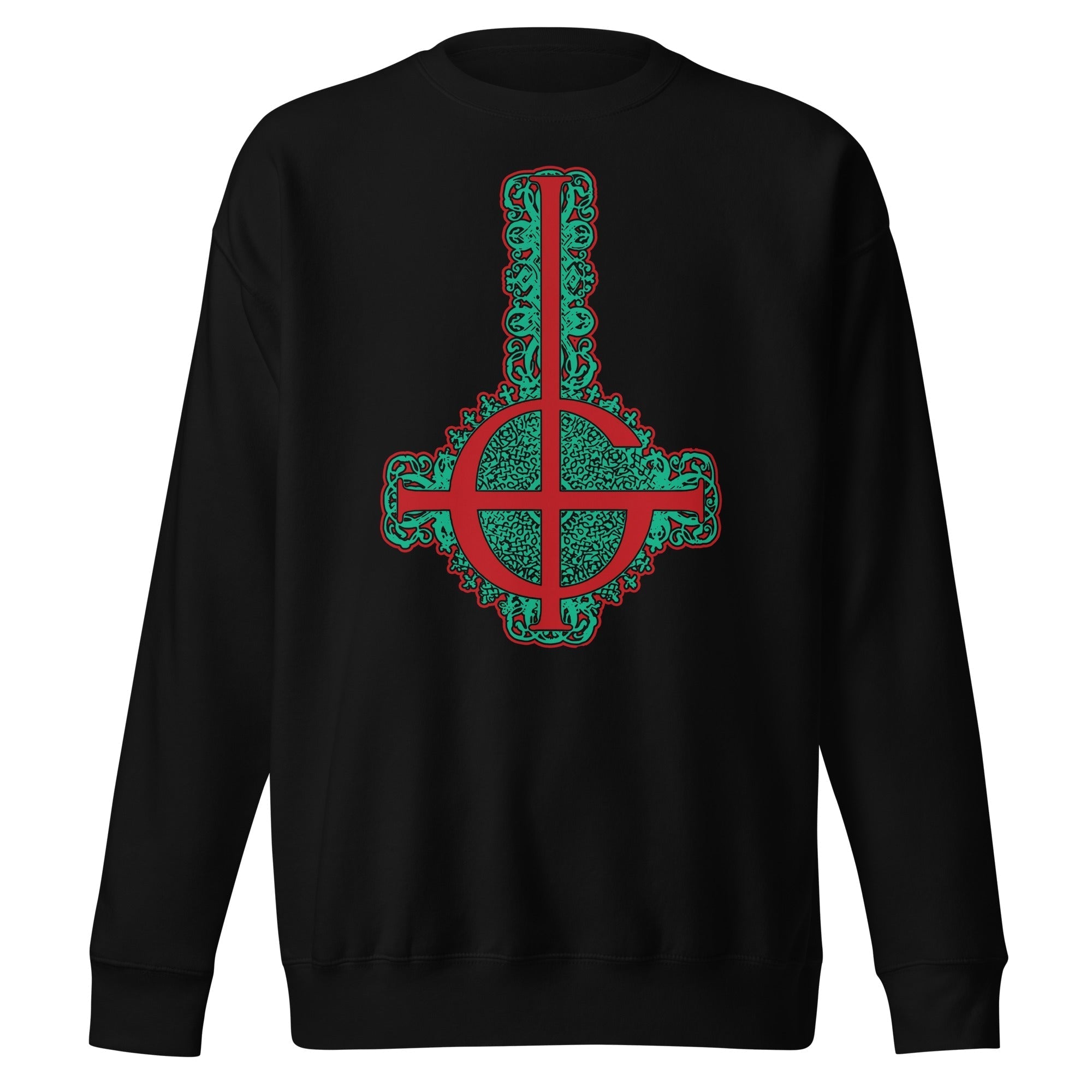 MerchMoment Ghost - Cross Sweatshirt Black