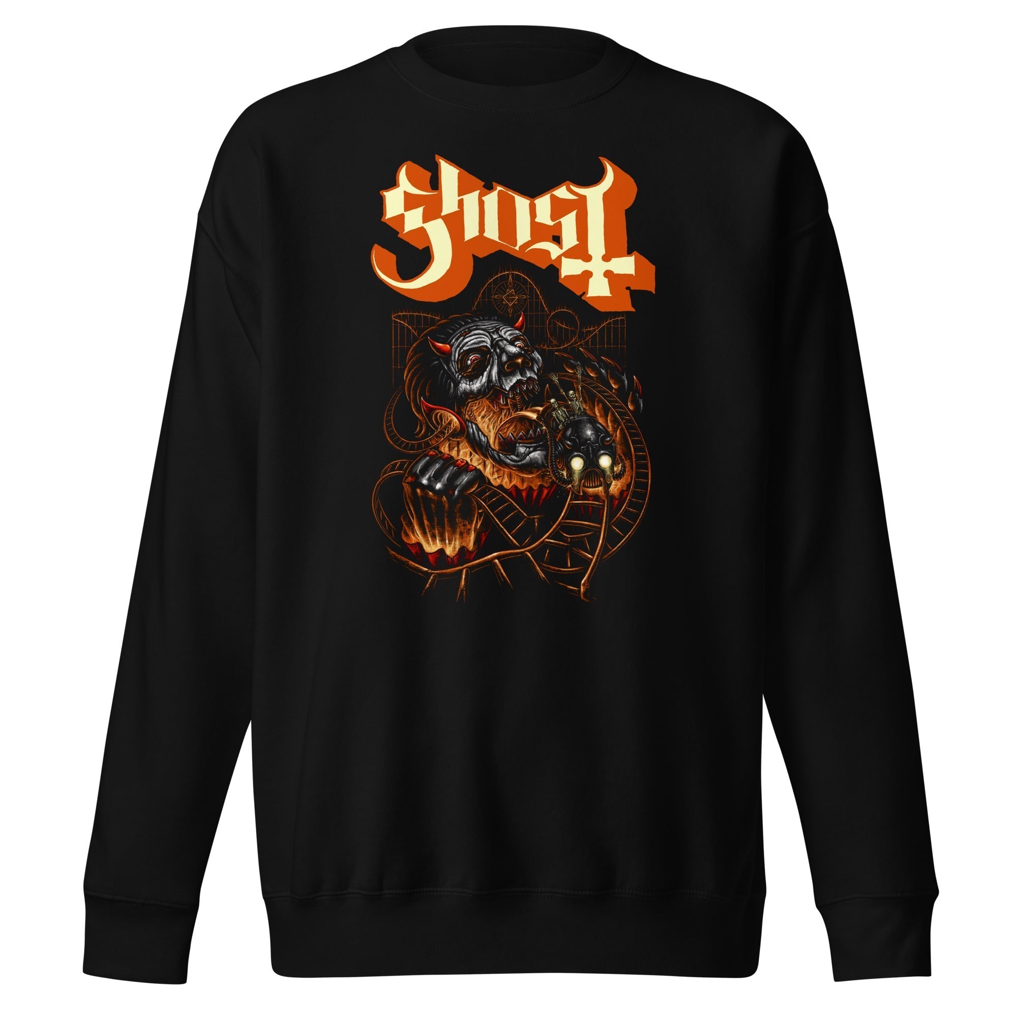 MerchMoment Ghost - Downward Path Sweatshirt Black