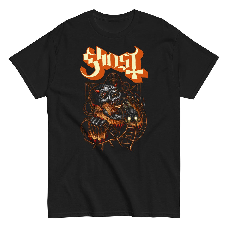 MerchMoment Ghost - Downward Path T-Shirt Black