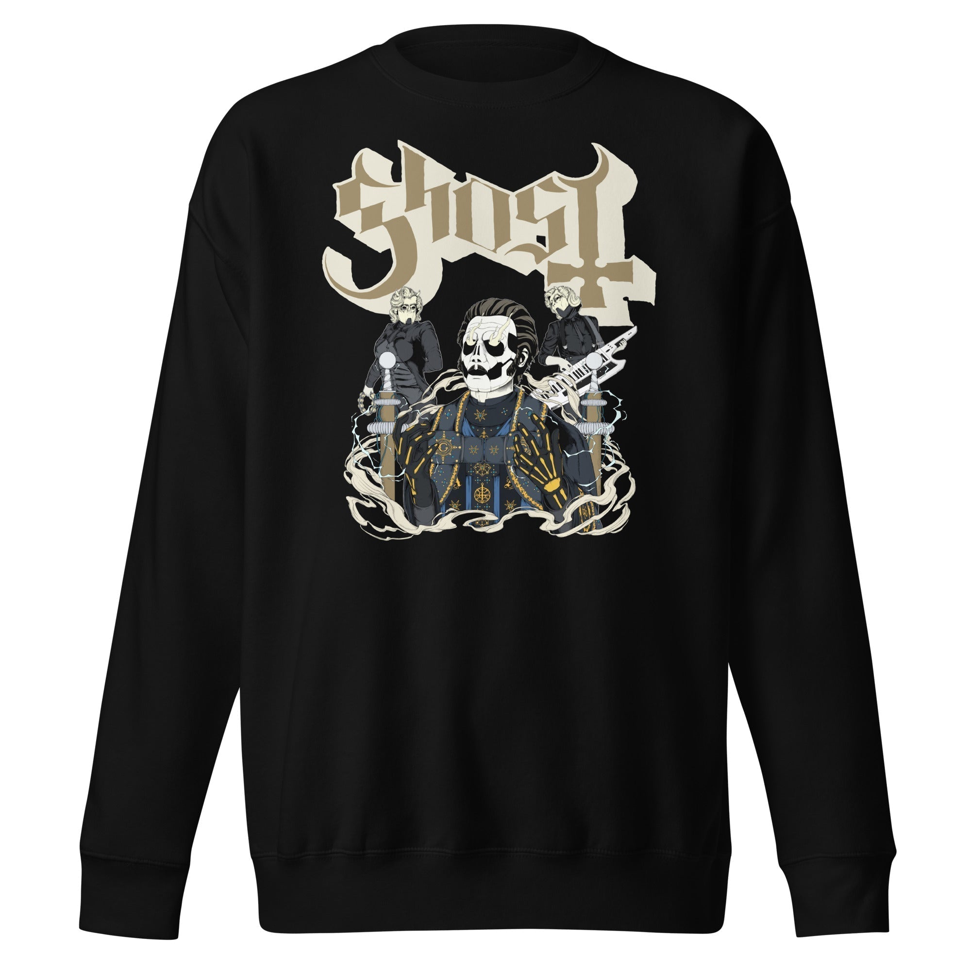 MerchMoment Ghost - Electric Daisy Sweatshirt Black