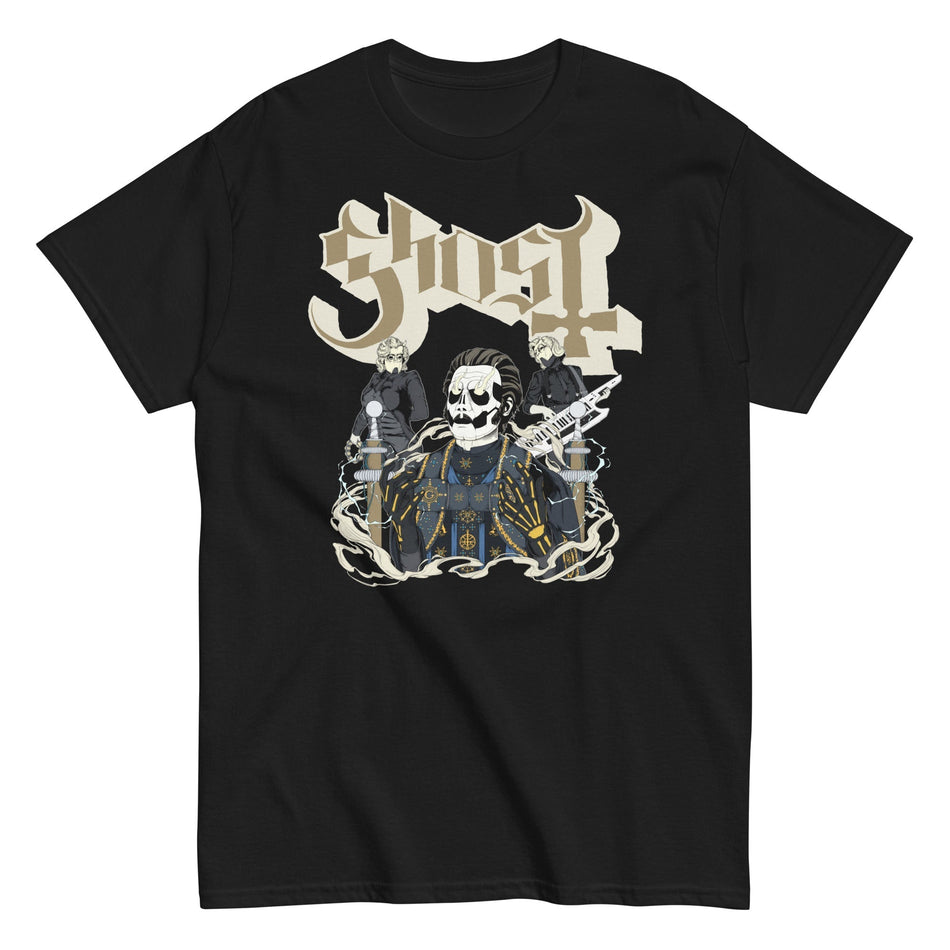 MerchMoment Ghost - Electric Daisy T-Shirt Black