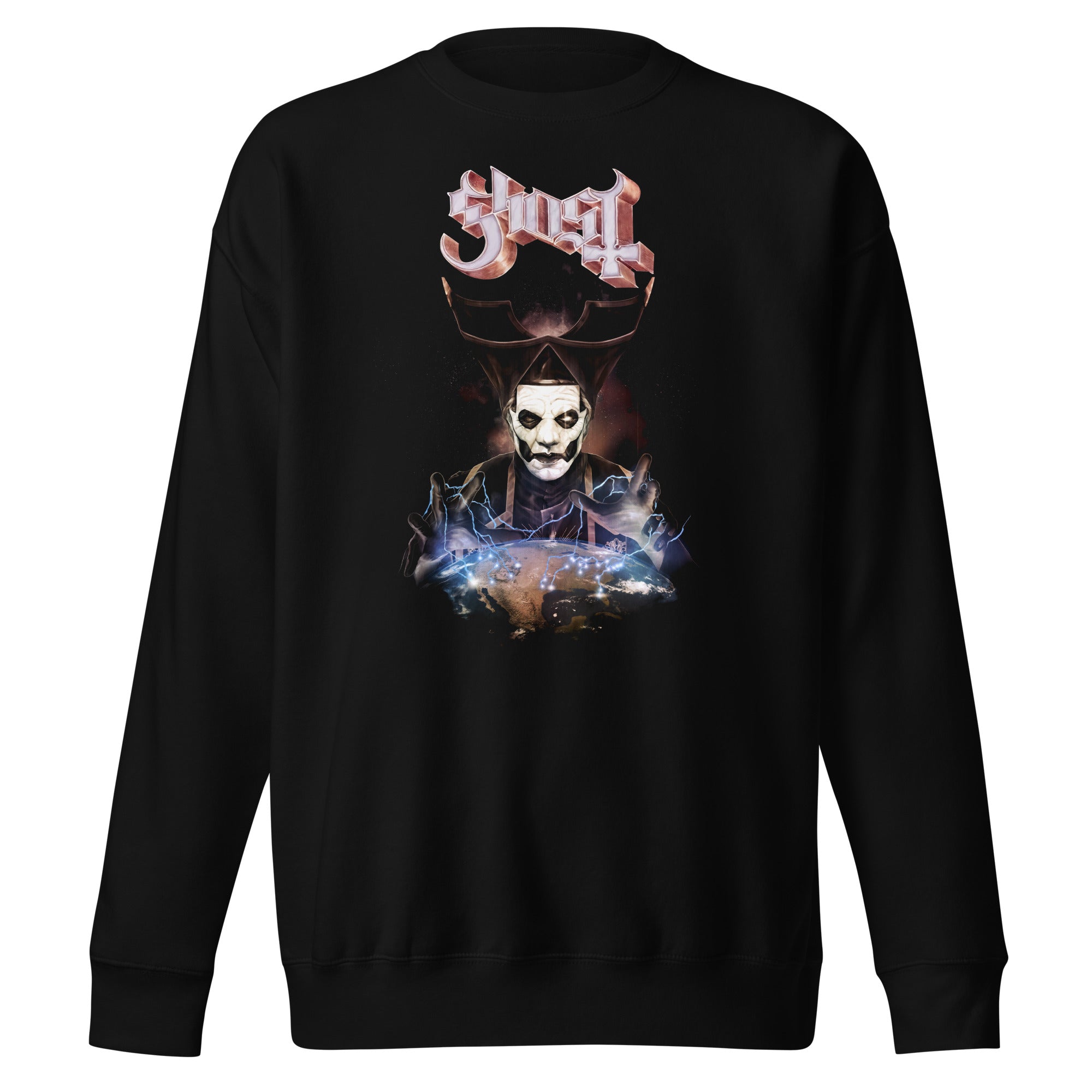 MerchMoment Ghost - Electricity Sweatshirt Black