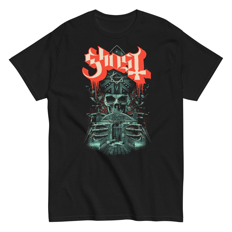 MerchMoment Ghost - Enter Alone T-Shirt Black