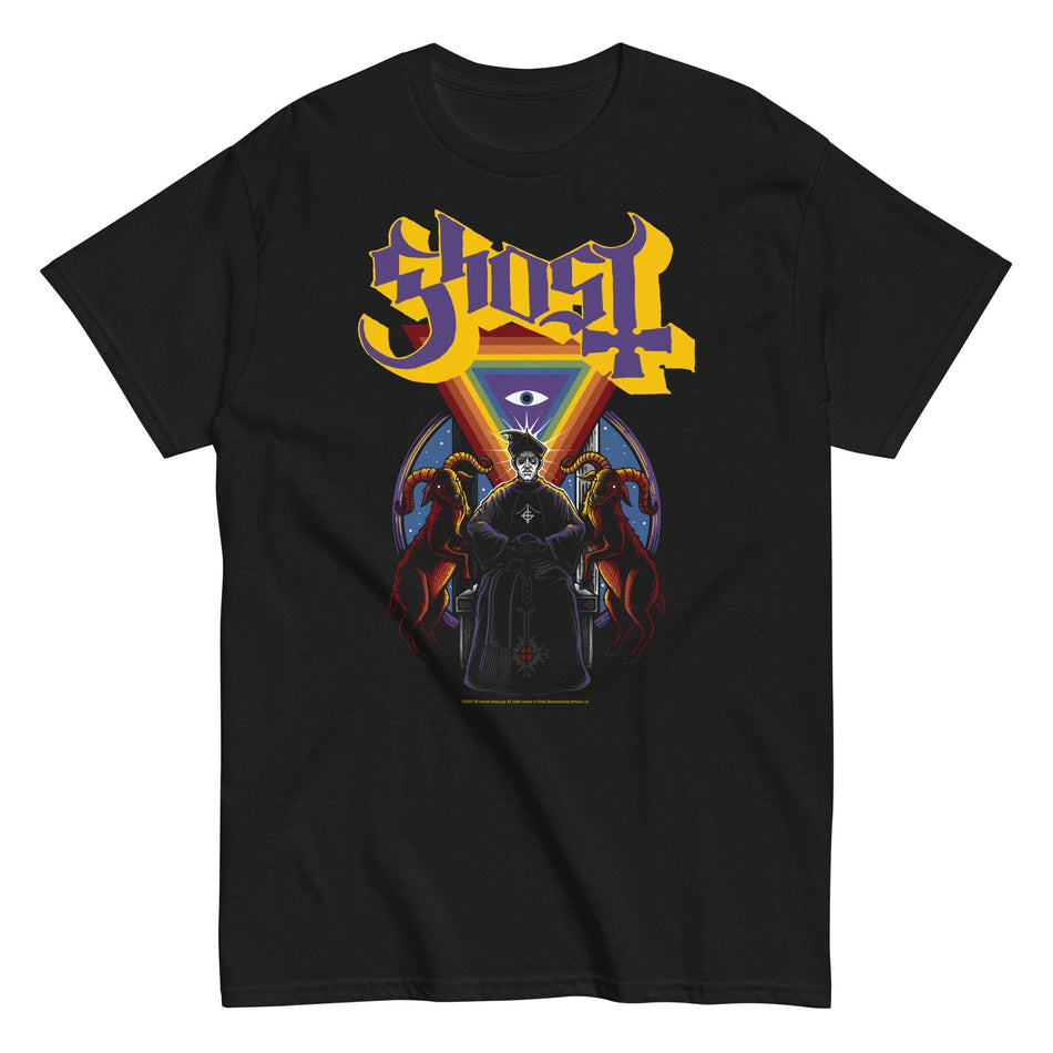 MerchMoment Ghost - Eye of Providence T-Shirt Black