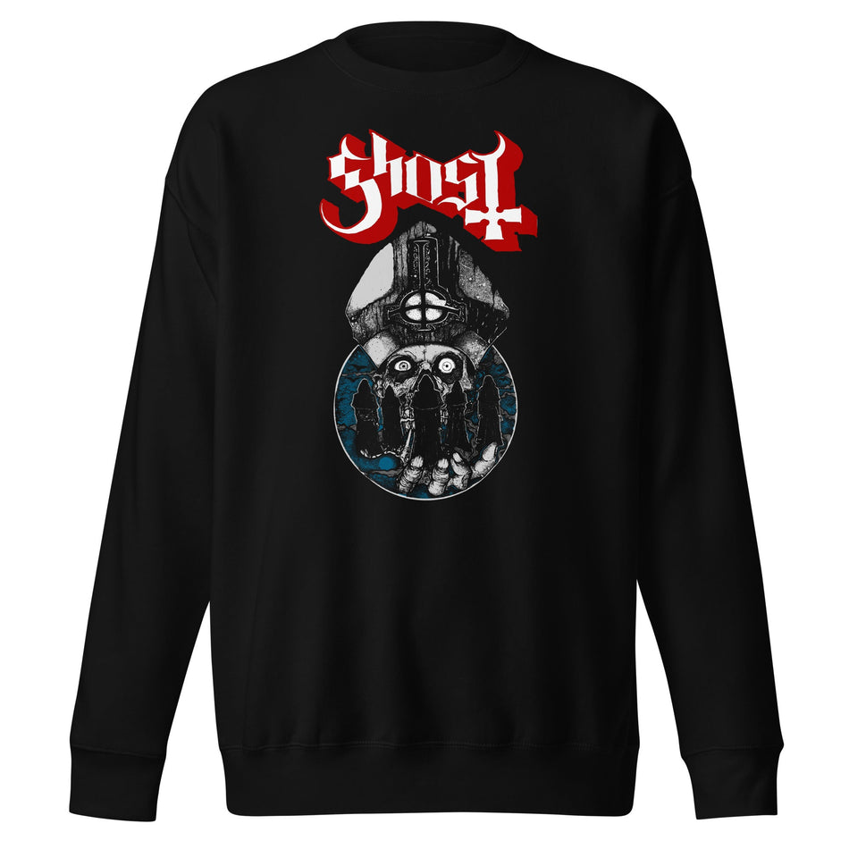 MerchMoment Ghost - Eyes Only Sweatshirt Black
